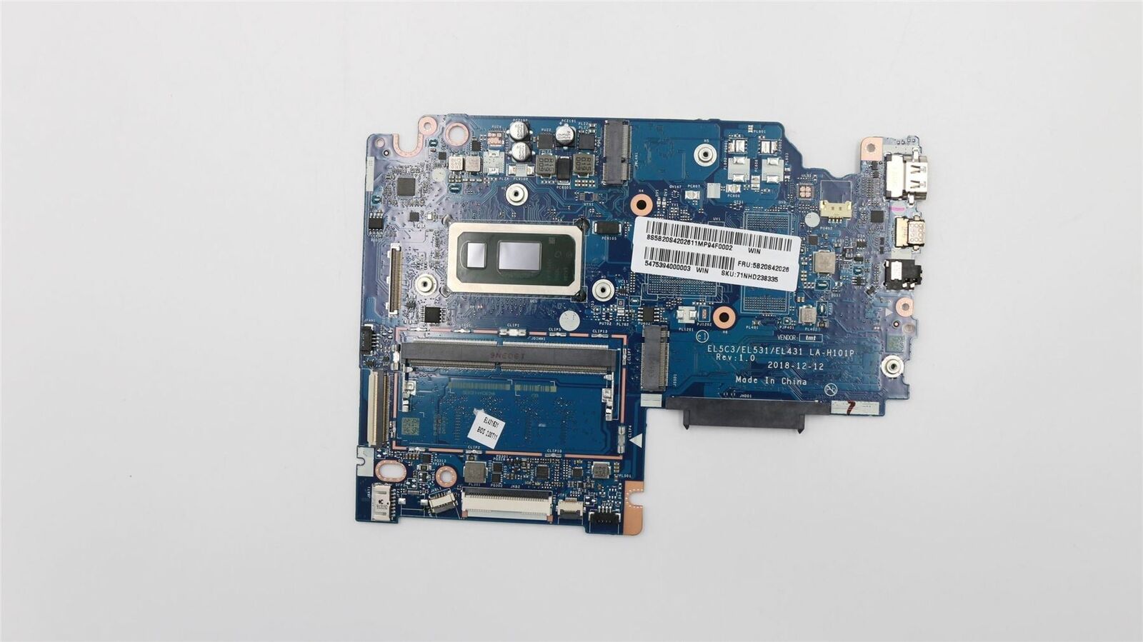 Genuine Lenovo IdeaPad S340-14IWL Motherboard Logic Board